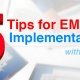 5 times for EMR software implementation