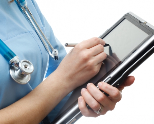 ehr computer and tablet